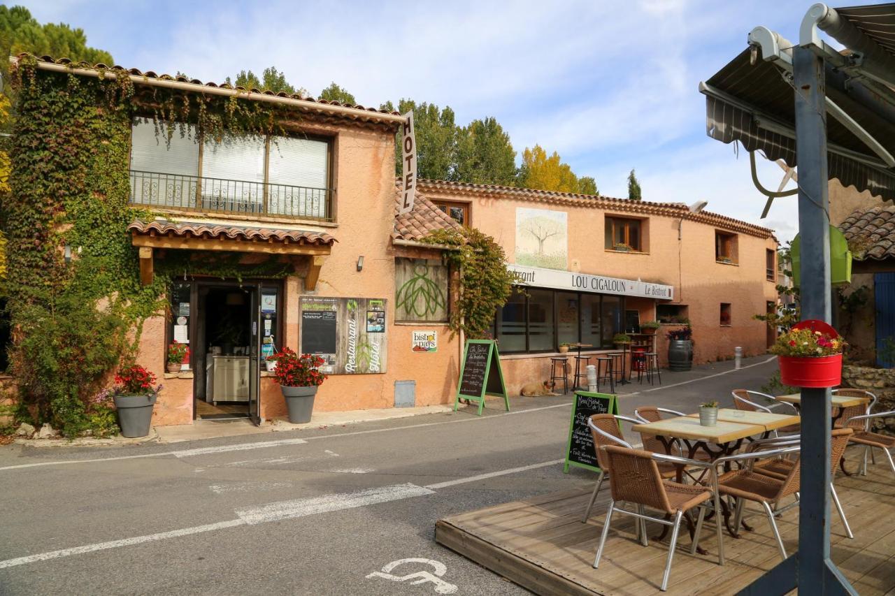 Lou Cigaloun Hotel Saint-Antonin-du-Var Bagian luar foto